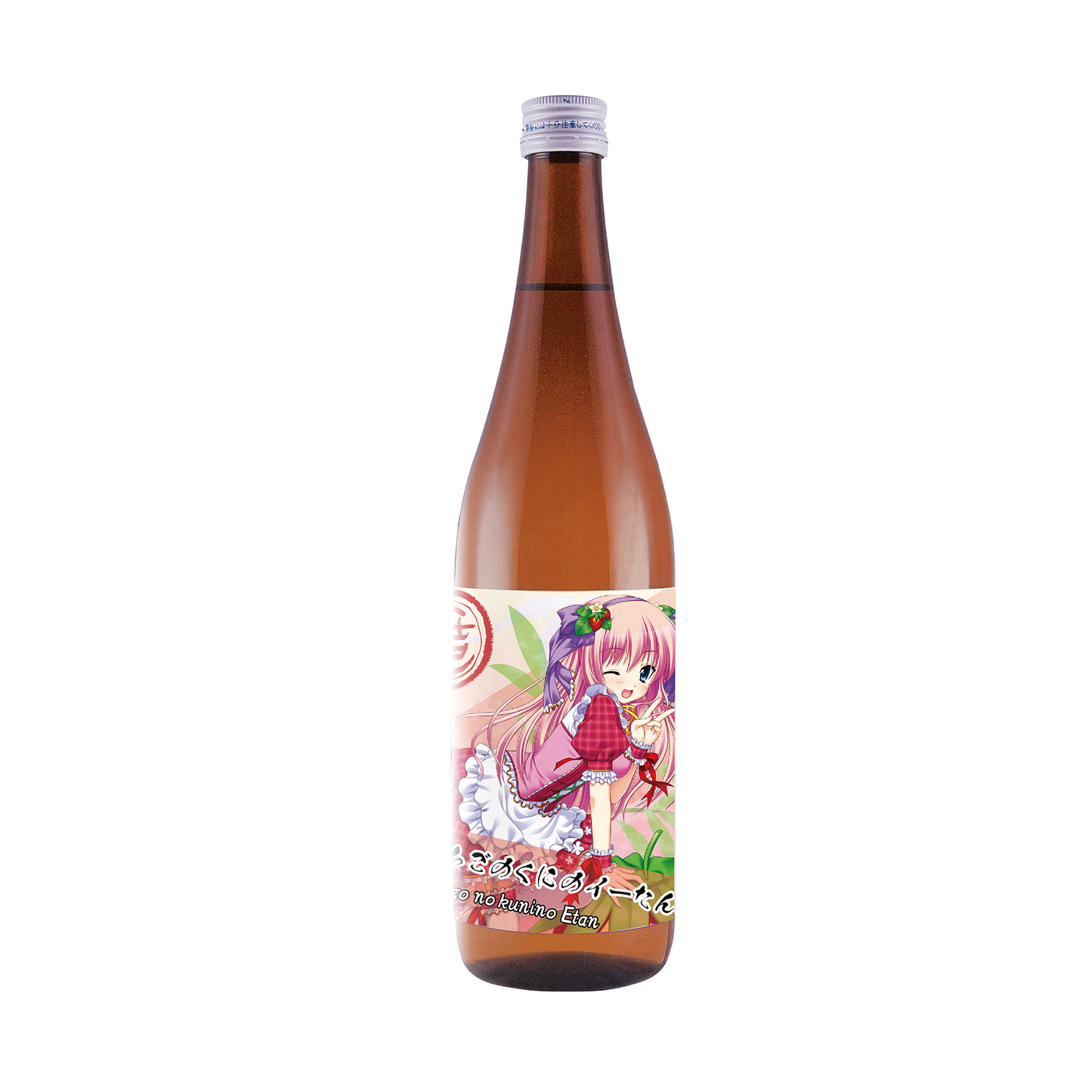 「いちごのくにのイーたん・限定ラベル」笹印 低精白生酛純米 無濾過酒(コシヒカリ生酛)