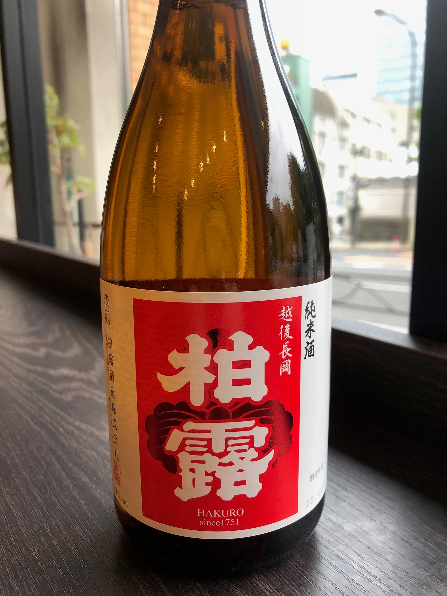 柏露 純米酒_720ml