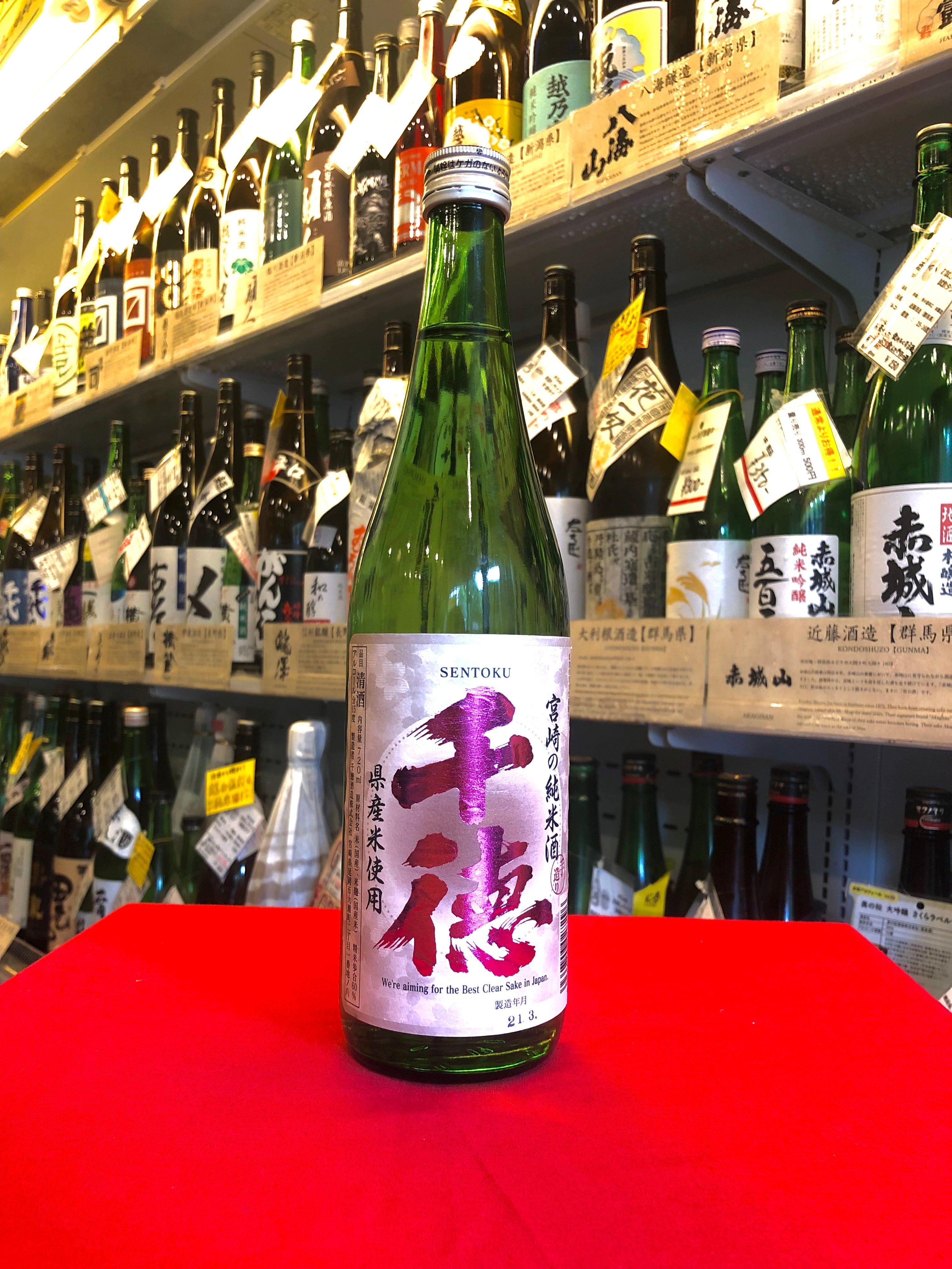 千徳 純米酒 720ml – 名酒センター